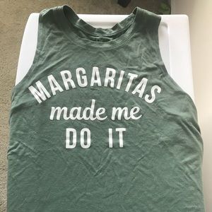 Women’s Tank Top - Margaritas Made Me Do It